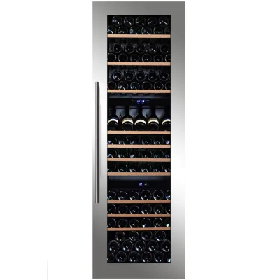 Dunavox Cantina vino a incasso Soul-89 DX-89.246TSS finitura acciaio inox da 58.7 cm