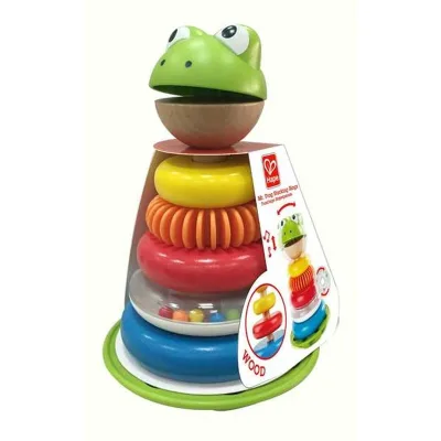 Blocchi Impilabili Hape Sr Frog Multicolore