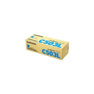 TONER ORIGINALE SAMSUNG CLT-C503L CIANO ProXpress C3000 C3010 SU014A