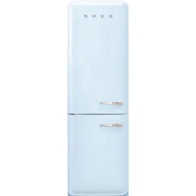 Smeg Frigorifero combinato con cerniere a sinistra a libera installazione FAB32LPB6 finitura azzurro da 60 cm - IN PROMOZIONE FINO AL 30/06