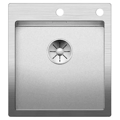 Blanco Lavello una vasca CLARON 400-IF/A 1523392 in acciaio inox Durinox da 46x51 cm - Sopratop/Filotop