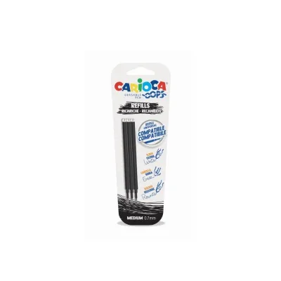 Carioca REFILL 3 PZ NERO OOPS 43041/01