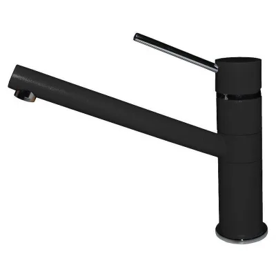 Elleci Miscelatore monocomando con canna girevole SAVA MKKSAV86 finitura K86 nero