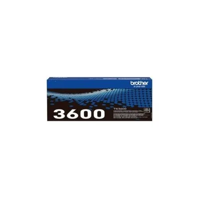 TONER ORIGINALE BROTHER TN3600 TN-3600 HL-L5210DN 3K NERO