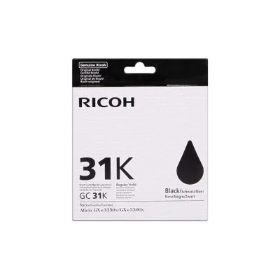 CARTUCCIA ORIGINALE SUBLIMAZIONE PIGMENTATO RICOH 405701 405688 GC-31K GC31K GX e5550 NERO