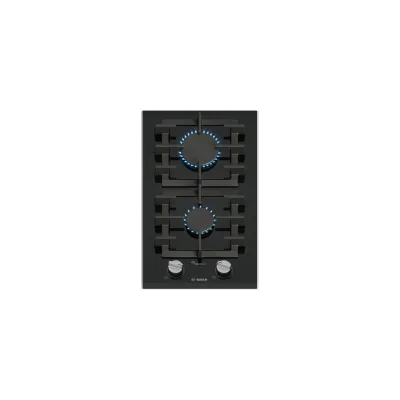 Bosch - Piano cottura domino a gas PRB3A6I40 in vetroceramica nero da 30 cm - Serie 8