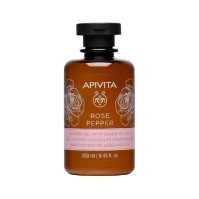 APIVITA ROSE&PEPPER SHOWER GEL
