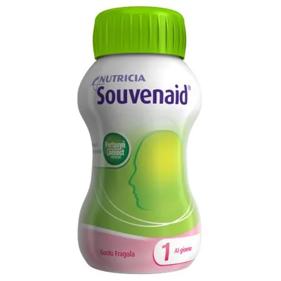 Nutricia Souvenaid Integratore Alimentare Gusto Fragola 4X125Ml