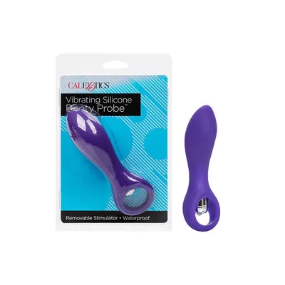Plug Anale vibrante Calexotics viola stimolatore prostata 3 velocità waterproof