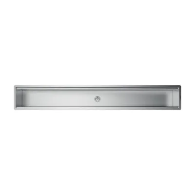 Foster Canale attrezzato 3026 800 finitura acciaio inox da 115x17 cm - IN PROMOZIONE FINO AL 30/06
