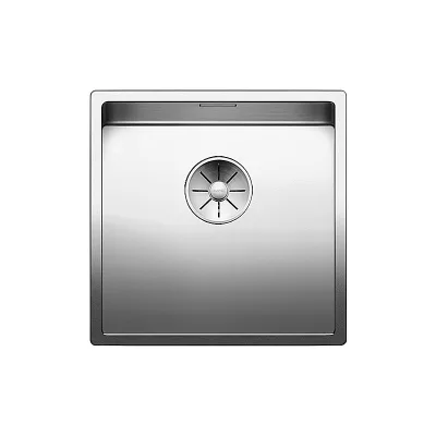 PRONTA CONSEGNA - Blanco | Lavello una vasca CLARON 400-IF 1517212 in acciaio inox da 44x44 cm - Sopratop/Filotop