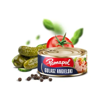 Gulasz Angielski Pamapol Carne in Scatola Gustosa e Pratica