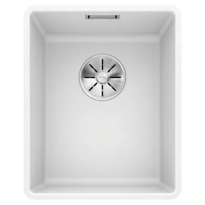PRONTA CONSEGNA - Blanco | Lavello una vasca SUBLINE 320-F 1519793 finitura bianco da 34.7x42.7 cm - Filotop