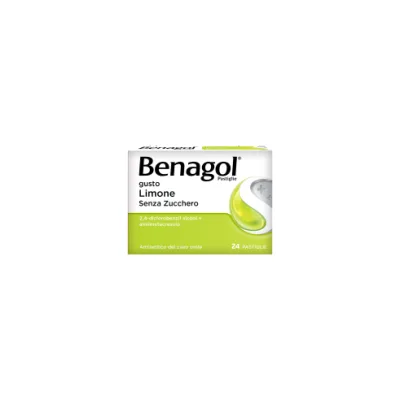 BENAGOL 24 PASTIGLIE LIMONE SENZA ZUCCHERO