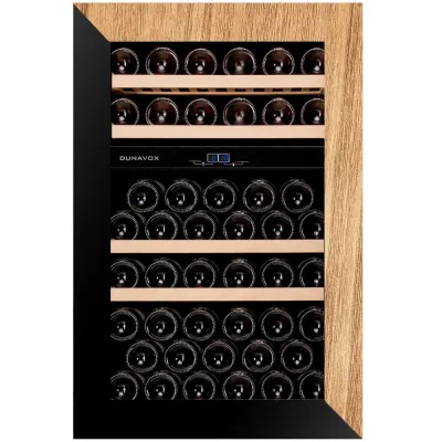 PRONTA CONSEGNA - Dunavox Cantina vino a incasso Glance-49 DAVG-49.116DOP.TO finitura pannellabile da 59.2 cm - PROMO FINO ESAURIMENTO SCORTE