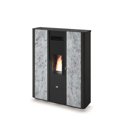 Eva Calòr Stufa a pellet slim CAROL 9016005000 finitura serpentino