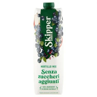 Zuegg Skipper Senza Zuccheri Aggiunti Mirtillo Mix 1000 ml