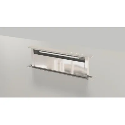 Fulgor Cappa da base FDDH 900 TRC X finitura acciaio inox da 83 cm
