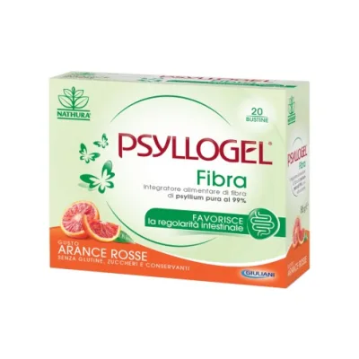 PSYLLOGEL FIBRA ARANCIA ROSSA 20 BUSTINE