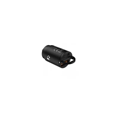 CELLY USB-A/USB-C CAR CHARGER MINI 30W BK BLCC30WUSBUSBC