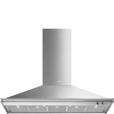 Smeg S Cappa aspirante a parete KD150HXE finitura inox da 150 cm - IN PROMOZIONE FINO AL 6/07