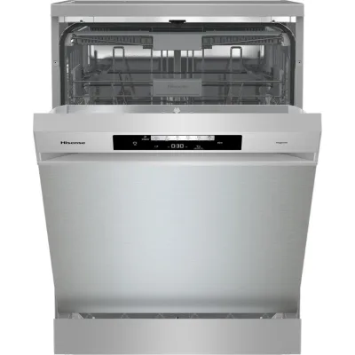 PRONTA CONSEGNA - Hisense: Lavastoviglie a libera installazione HS643C90X finitura argento da 60 cm