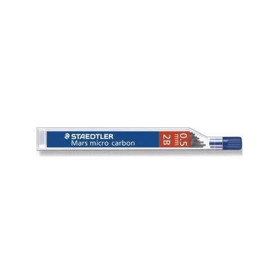 STAEDTLER CF12MINE MARS MICRO CARBON 2B 0 5MM 25005-2BA