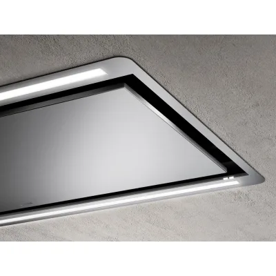 Elica Cappa a soffitto HILIGHT-X H16 IX/A/100 PRF0167045A finitura acciaio inox da 100 cm