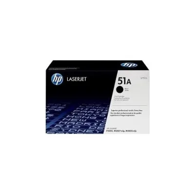Toner ORIGINALE HP Laserjet M3027 Q7551A 51A NERO 6.5k