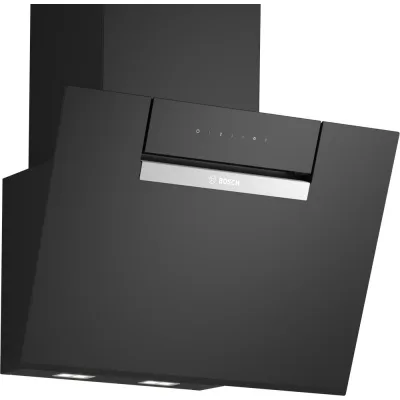 Bosch - Cappa a parete DWK67FN60 finitura vetro nero da 60 cm - Serie 4