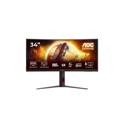 AOC MONITOR 34 3440X1440 180HZ REG ALT CU34G4
