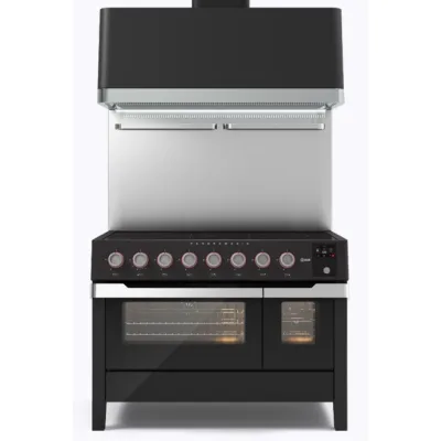 Ilve Cucina PM12-MK Panoramagic PMI127S3 doppio forno e piano cottura induzione finitura nero opaco da 121.6 cm - IN PROMOZIONE FINO AL 6/07