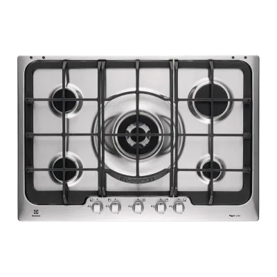 PRONTA CONSEGNA - Electrolux | Piano cottura a gas Soft PX750UOV finitura inox da 75 cm