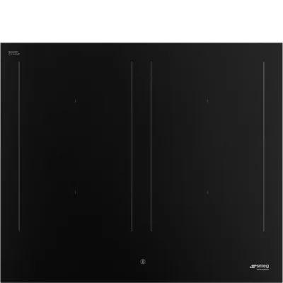PRONTA CONSEGNA - Smeg S Piano cottura a induzione SIM3644N in vetroceramica nero opaco da 60 cm