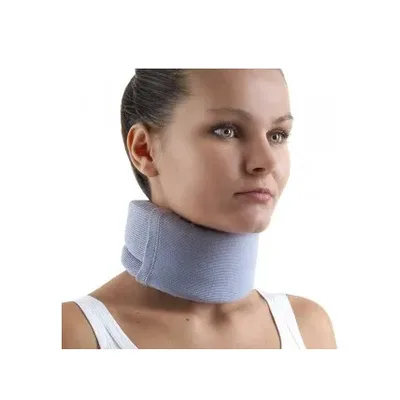 Gibaud Ortho Collare Cervicale Morbido Medio Azzurro Misura 3