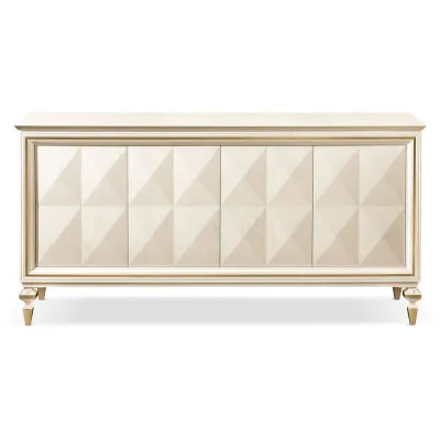 Cantori Madia Diamante in legno da L.202 cm e H.100 cm - 4 ante