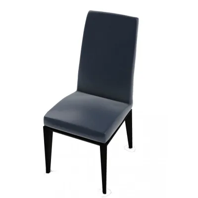 PRONTA CONSEGNA - Calligaris OUTLET Sedia Bess CS1294-MTO con struttura in faggio P132 grafite e seduta in tessuto S96 Skuba grigio