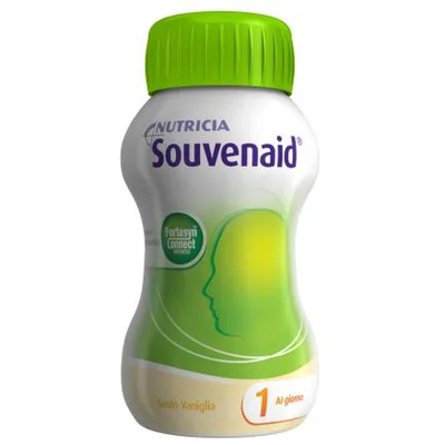 Nutricia Souvenaid Integratore Alimentare Gusto Vaniglia 4X125Ml