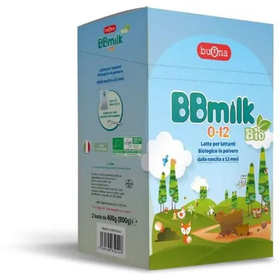 BB Milk 0-12mesi Bio Polv.800g