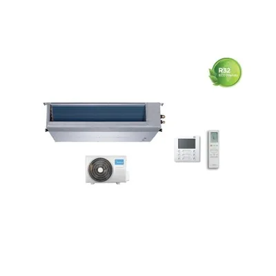Climatizzatore Condizionatore Midea Canalizzabile Inverter 24000 btu Canalizzato MTI-24HWFNX R-32 Con Comando Cablato e infrarossi A++/A+