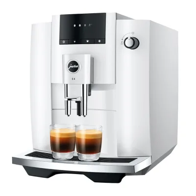 PRONTA CONSEGNA - Jura Macchina da caffè automatica E4 finitura Piano White