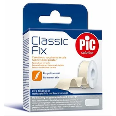 Pic Classic Fix Cerotto In Tela Bianco 2,5x500cm