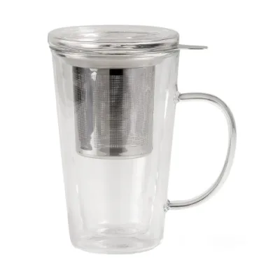 NEAVITA INFUSIERA HERBAL INFUSER VETRO ACCIAIO