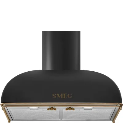 Smeg Cappa aspirante decorativa a muro KS59AOE2 finitura antracite da 60 cm - IN PROMOZIONE FINO AL 30/06