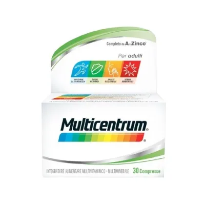 MULTICENTRUM ADULTI 30 COMPRESSE