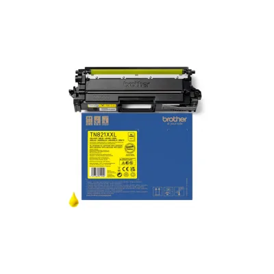 TONER ORIGINALE BROTHER TN-821XXL Y TN821XXLY GIALLO HL-L9430CDN