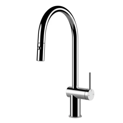 Gessi Miscelatore monocomando con doccetta estraibile Inedito Collection 60413 031 finitura cromato - IN PROMOZIONE FINO AL 6/07