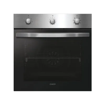 PRONTA CONSEGNA - Candy Forno elettrico ventilato da incasso FIDCX602IT finitura vetro nero e acciaio inox da 60 cm