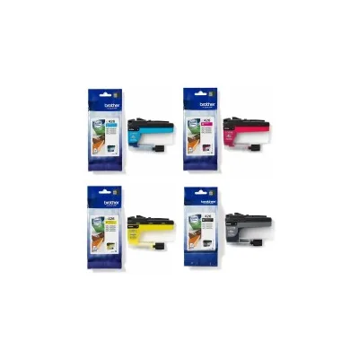 MULTIPACK CARTUCCIA ORIGINALE BROTHER LC426VAL NERO CIANO MAGENTA GIALLO MFC-J4340DW