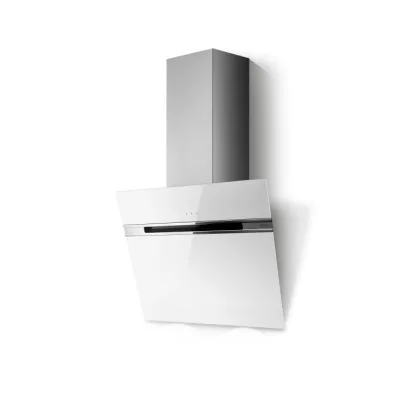 Elica Cappa aspirante a parete STRIPE @ WH/A/60 PRF0199707 finitura vetro bianco da 60 cm